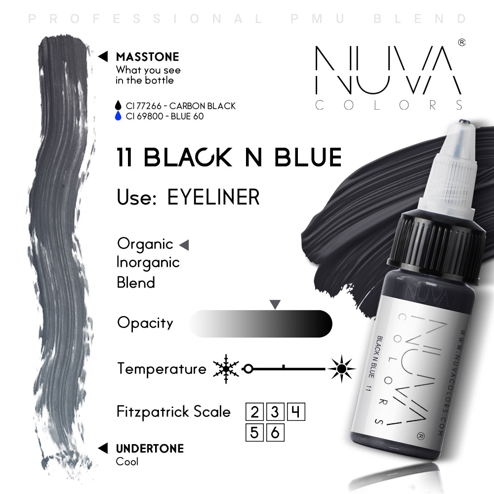 11 BLACK N BLUE REACH COMPLIANT