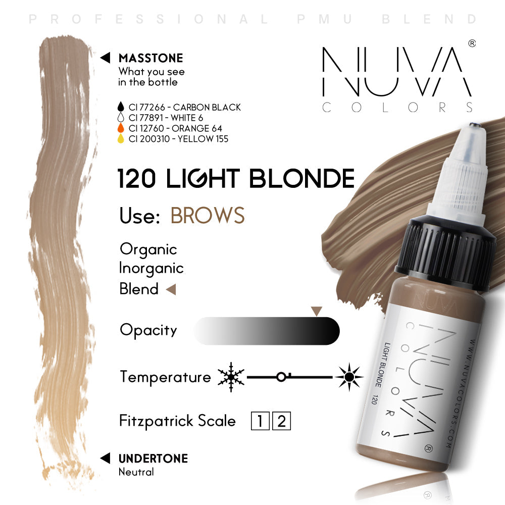 120 LIGHT BLONDE REACH COMPLIANT