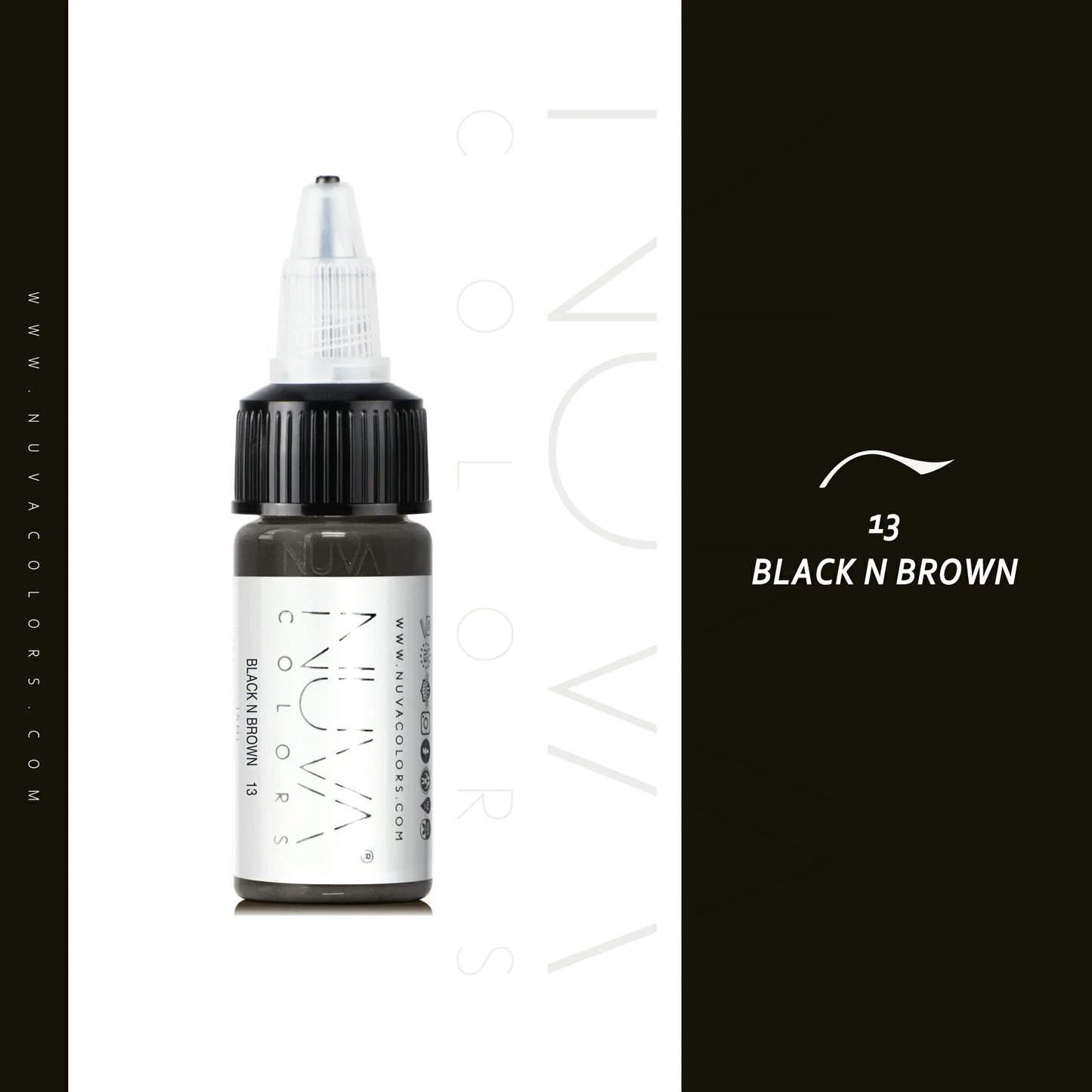 13 BLACK N BROWN