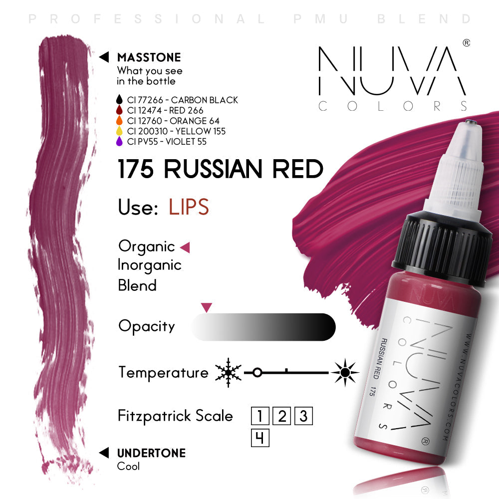 175 RUSSIAN RED REACH COMPLIANT