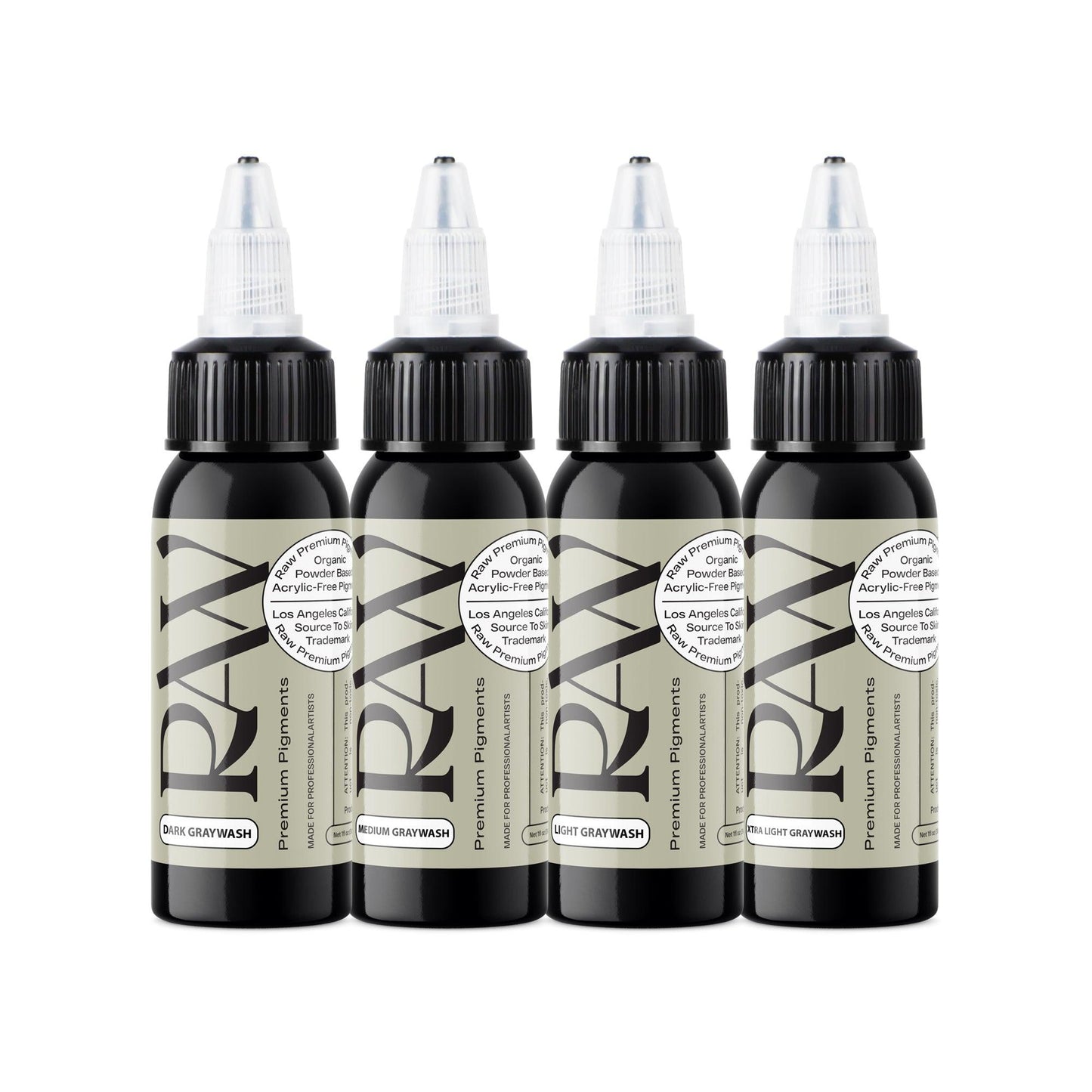 GRAY WASH SET - Raw Pigments