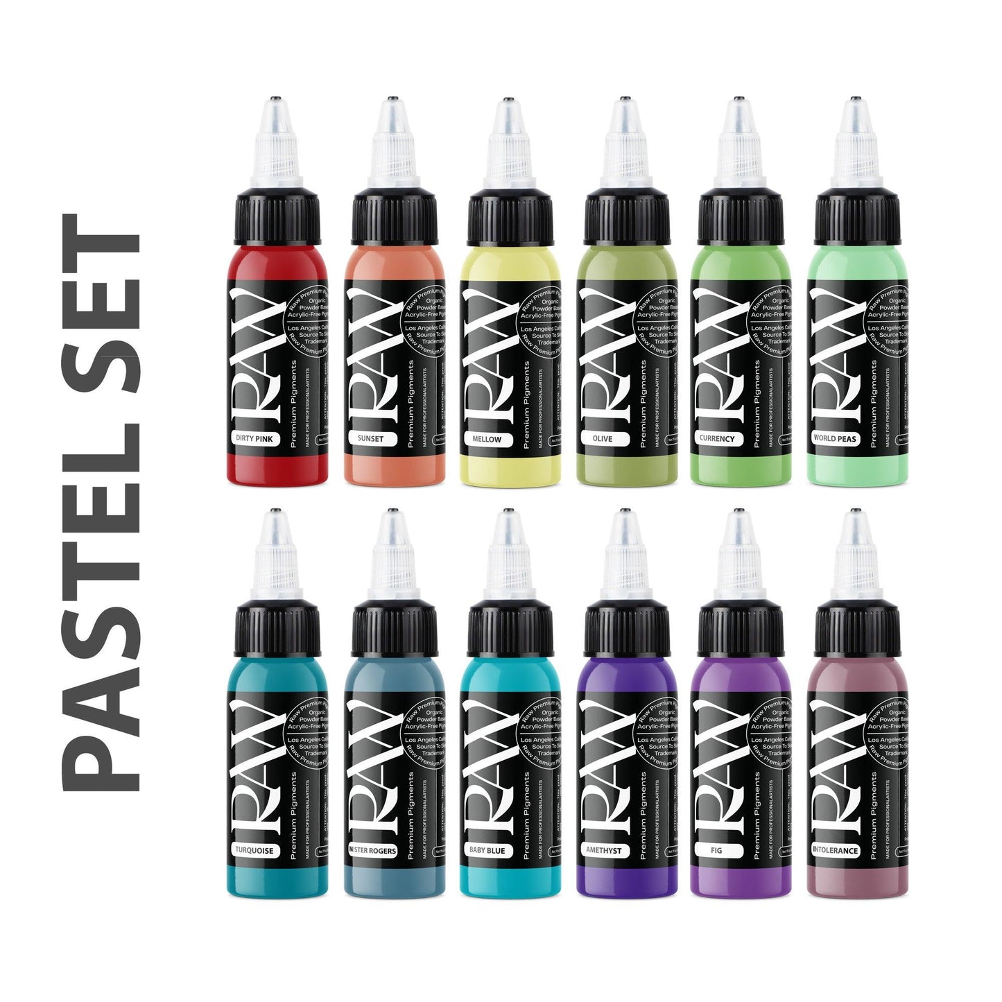 Pastel Set - Raw Pigments