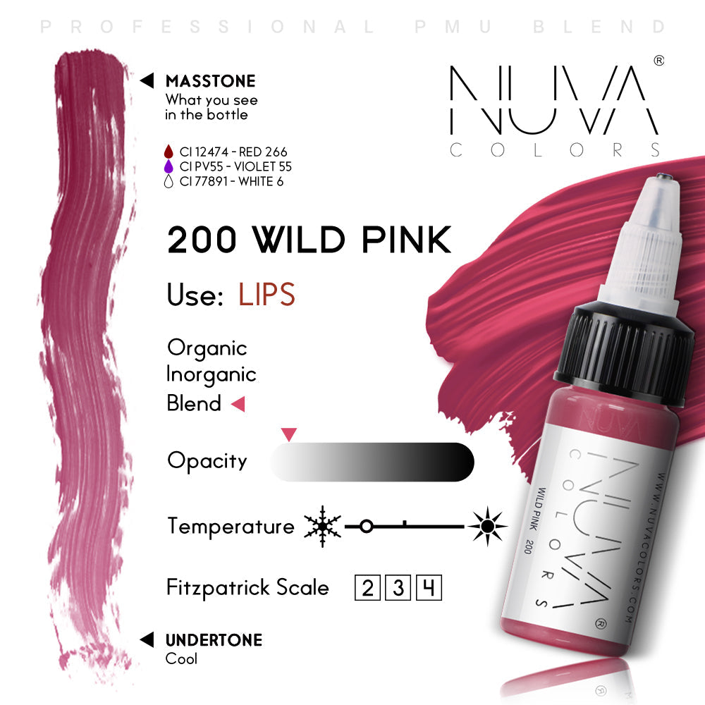 200 WILD PINK REACH COMPLIANT