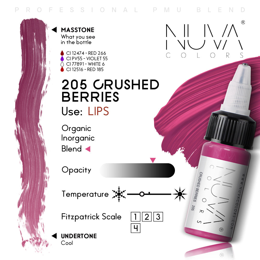 205 CRUSHED BERRIES REACH COMPLIANT