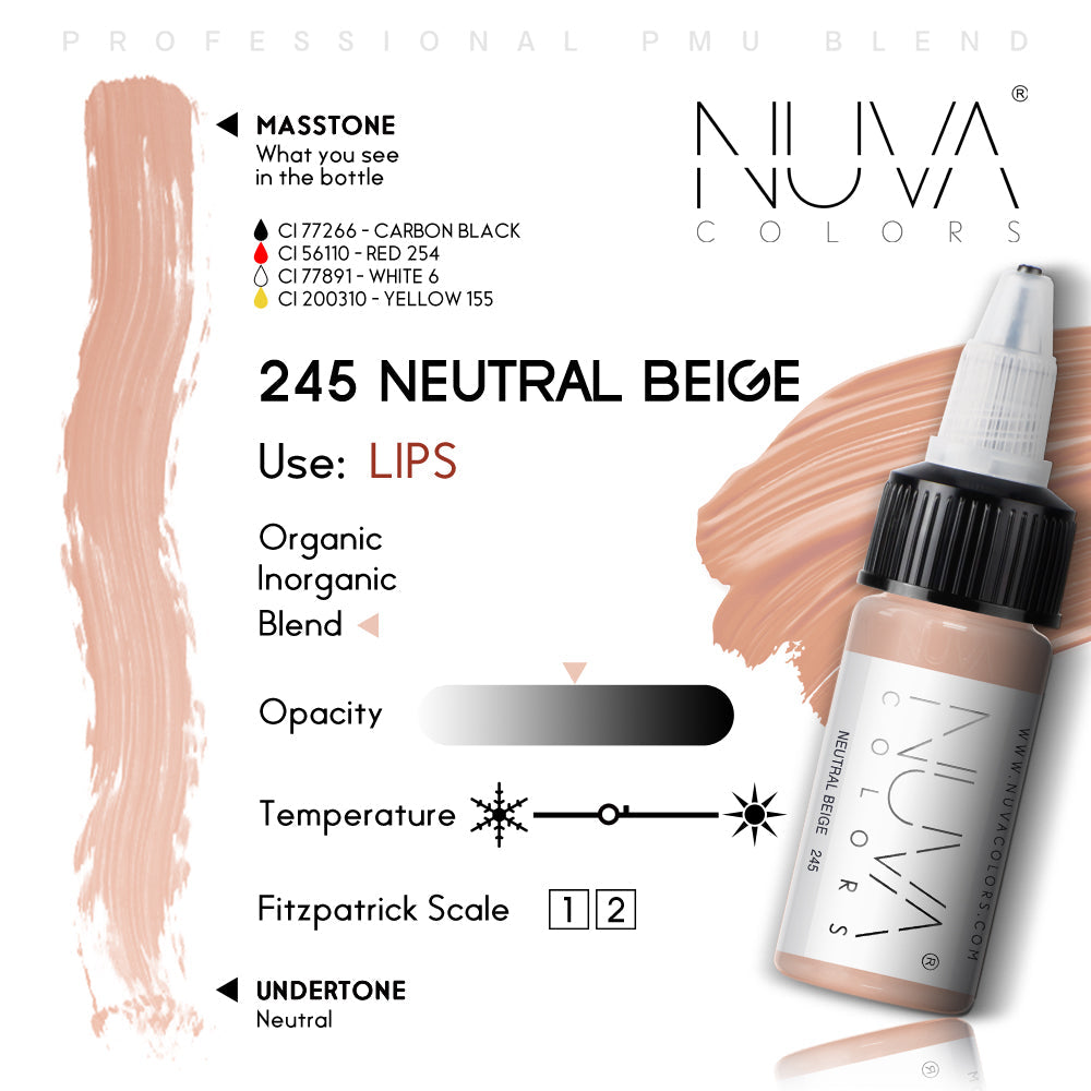 245 NEUTRAL BEIGE REACH COMPLIANT