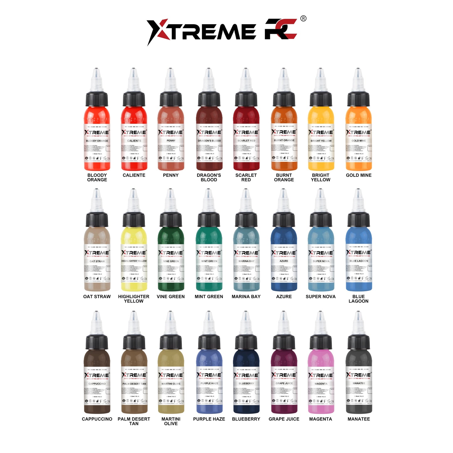 24 COLOR COMPLEMENTARY SET RC