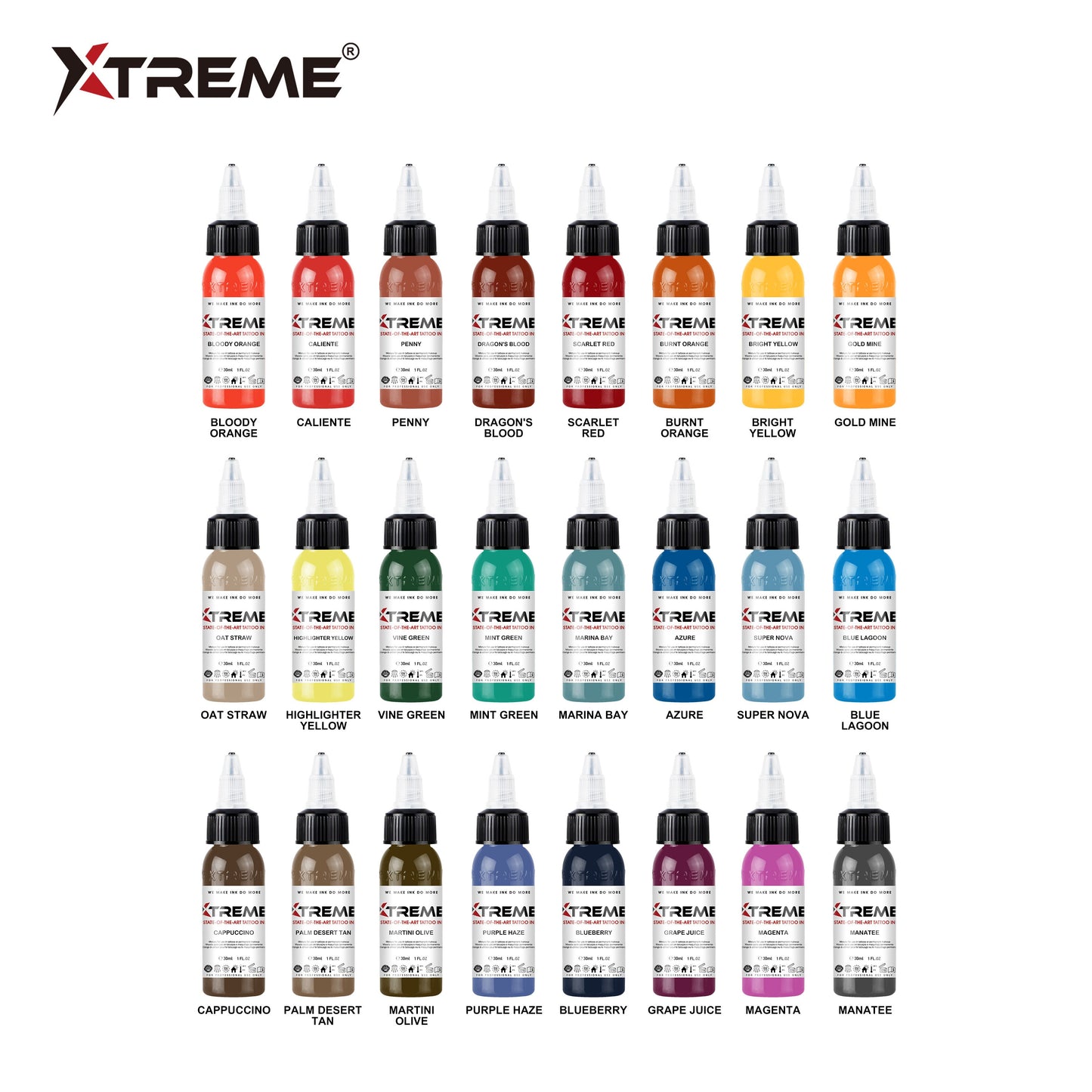 24 COLOR COMPLEMENTARY SET