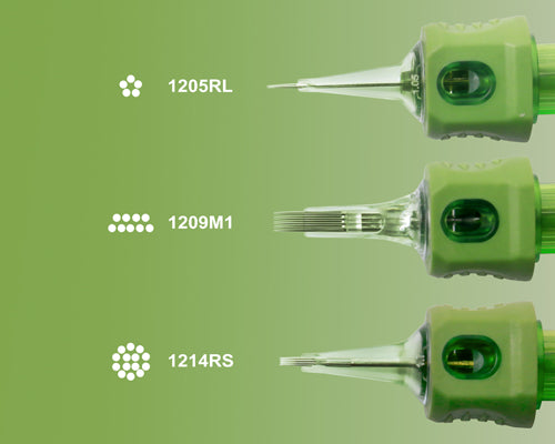 Enzo Cartridge Needles 01 Round Liners (016mm) 20Pcs/Box