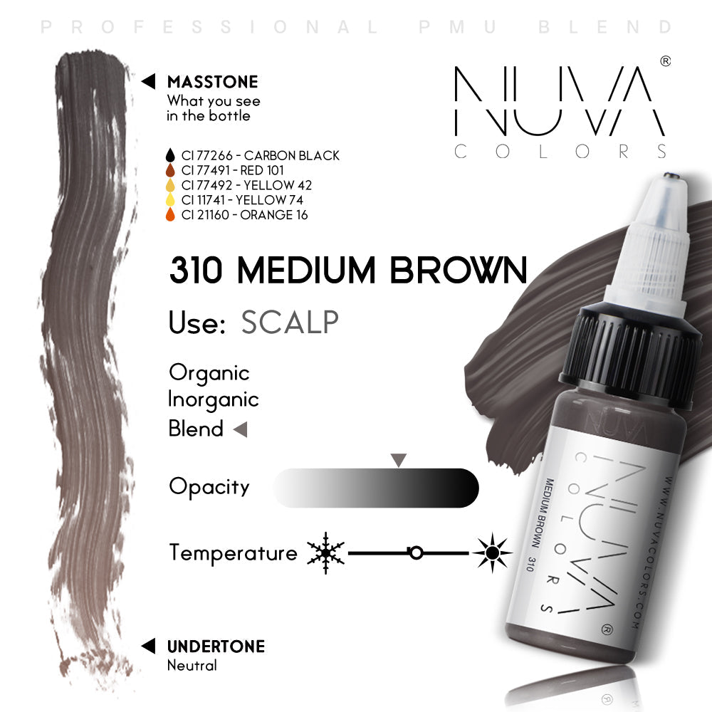 310 MEDIUM BROWN