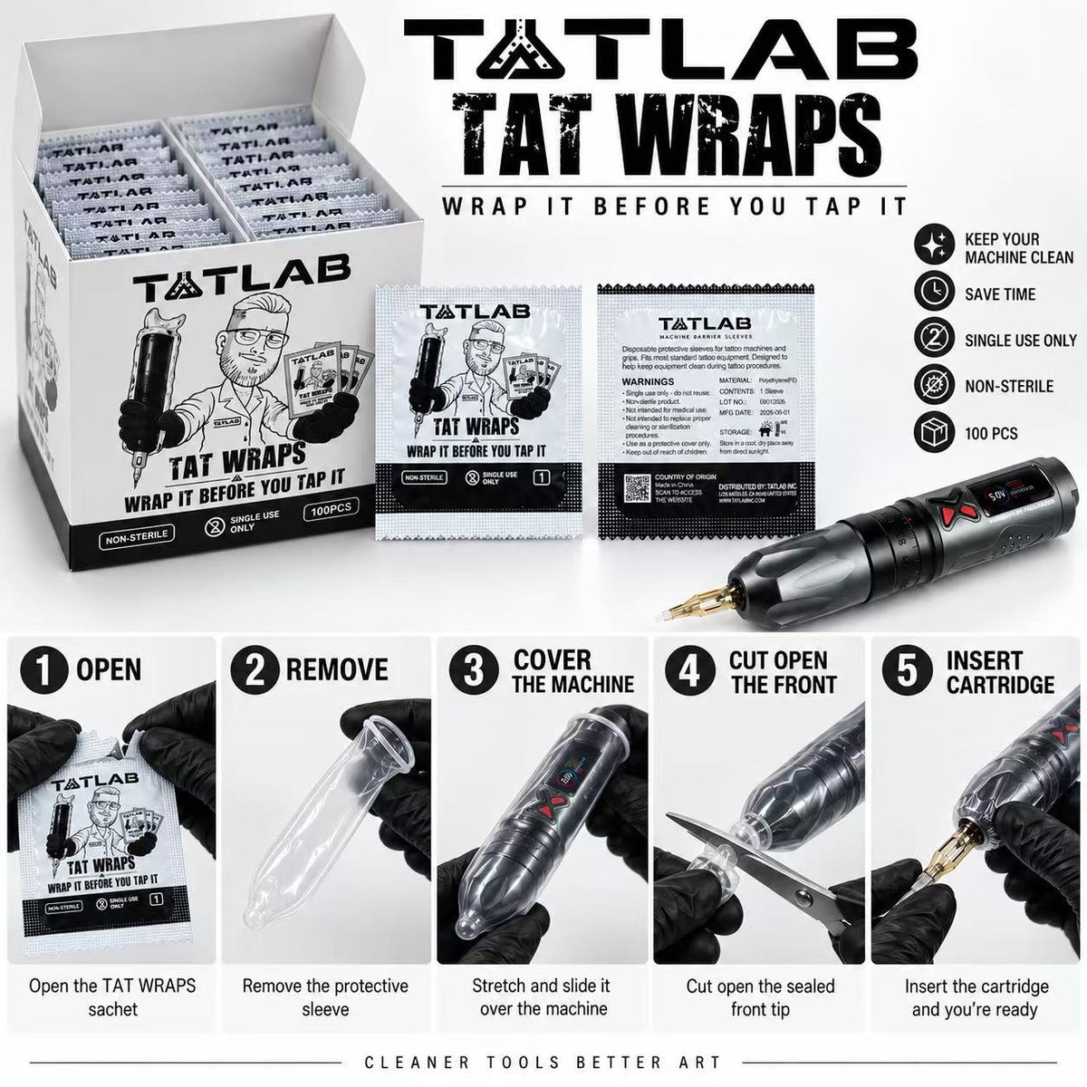 Tattoo Barrier Sleeve