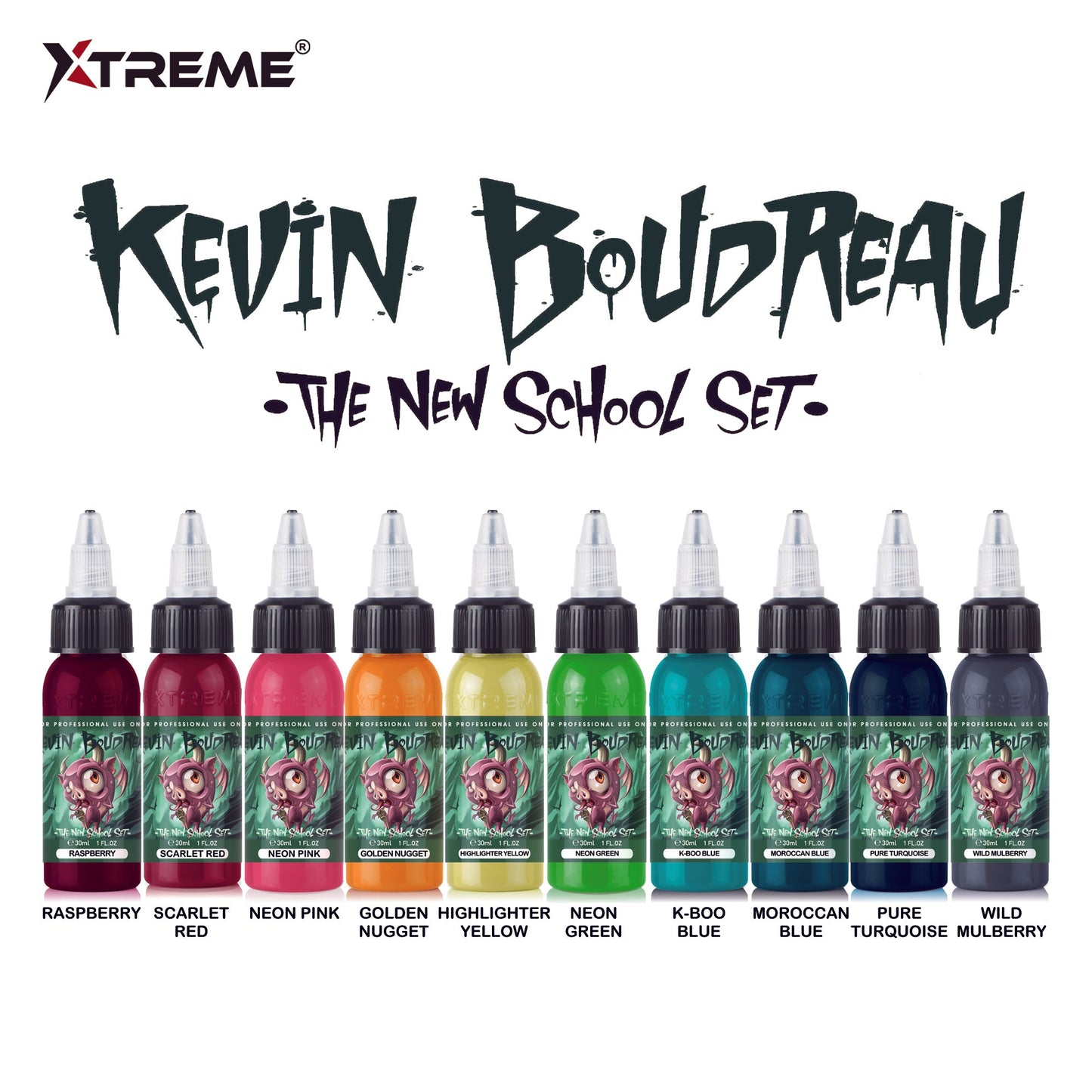 KEVIN BOUDREAU COLOR SET