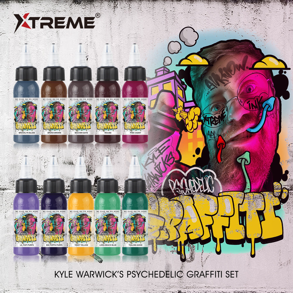 KYLE WARWICK'S PSYCHEDELIC GRAFFITI SET