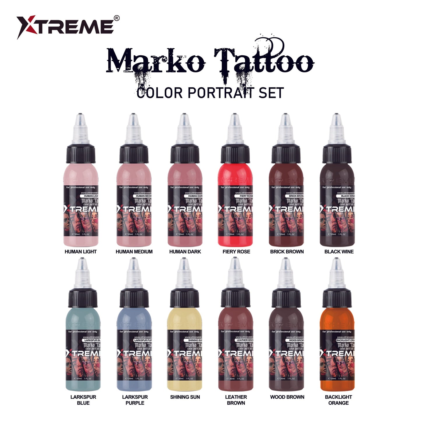 MARKO TATTOO COLOR PORTRAIT SET
