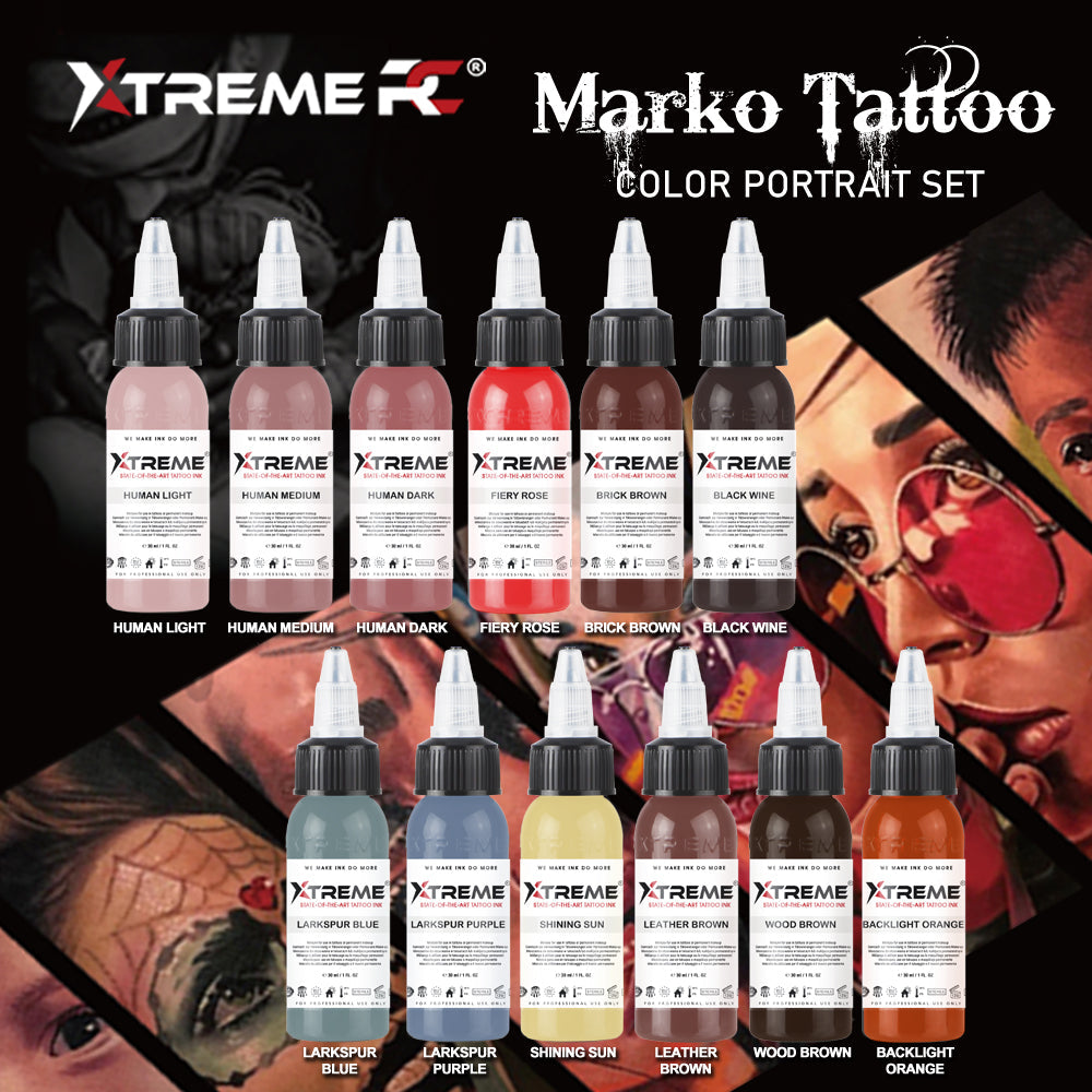 MARKO TATTOO COLOR PORTRAIT SET RC