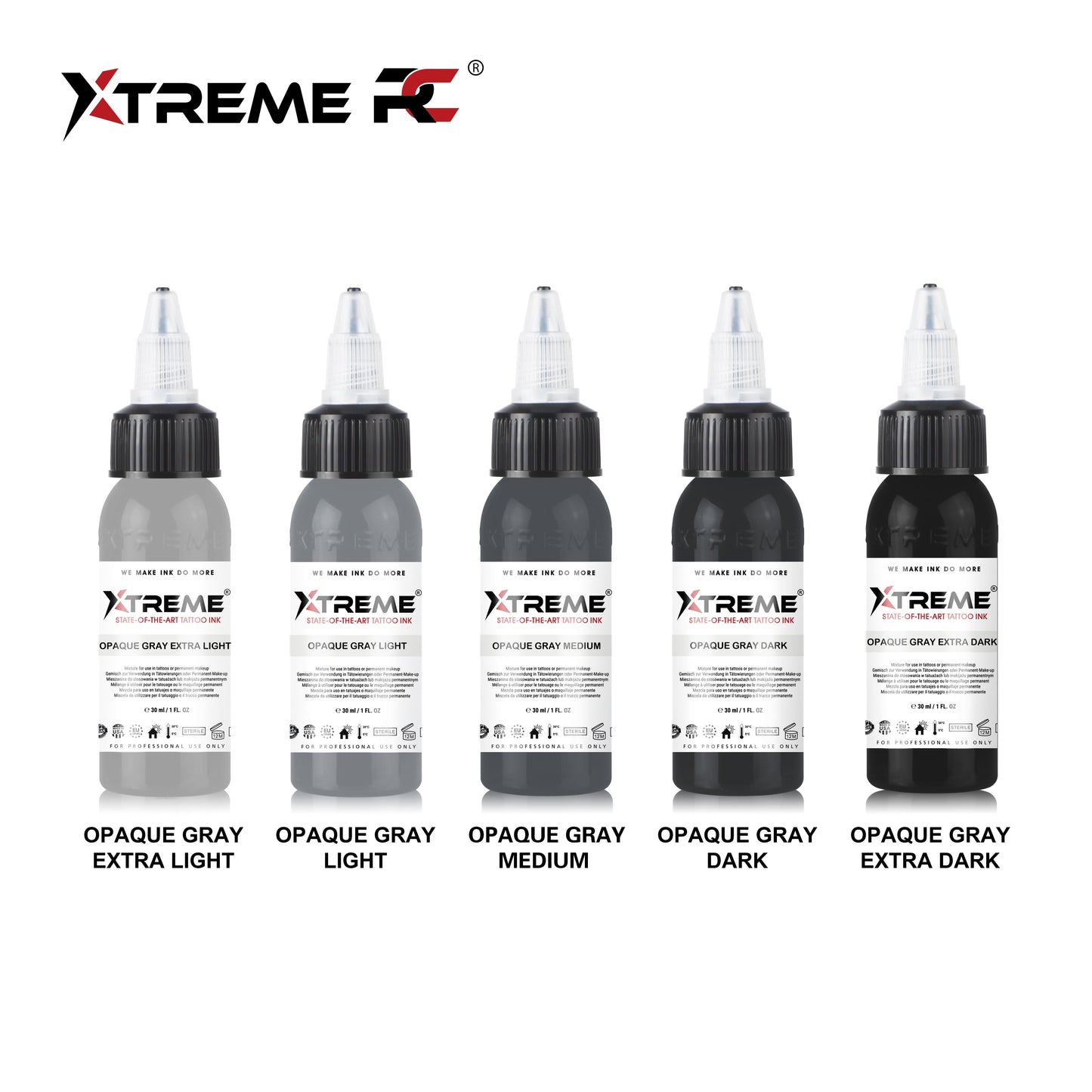 OPAQUE GRAY SET RC
