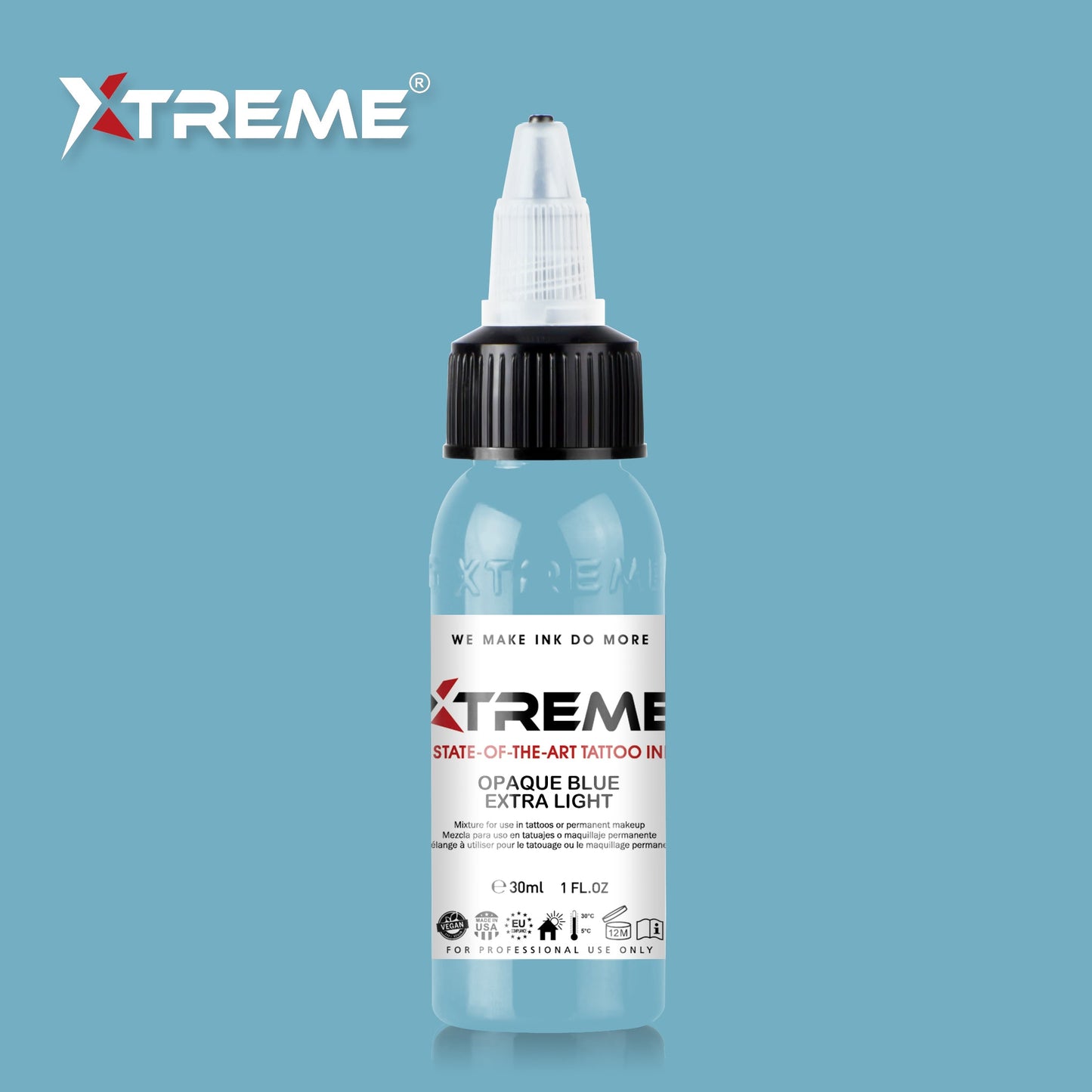 OPAQUE BLUE EXTRA LIGHT TATTOO INK