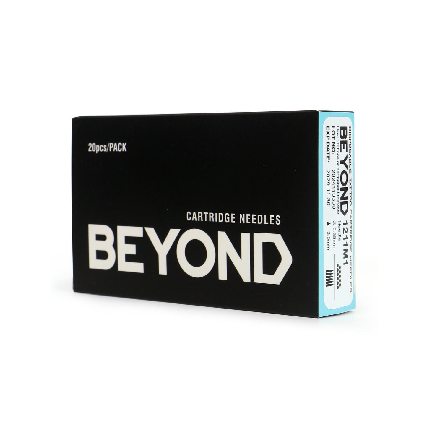 Beyond Cartridge Needles 11 Round Liners(0.30mm) 20Pcs/Box tatlab