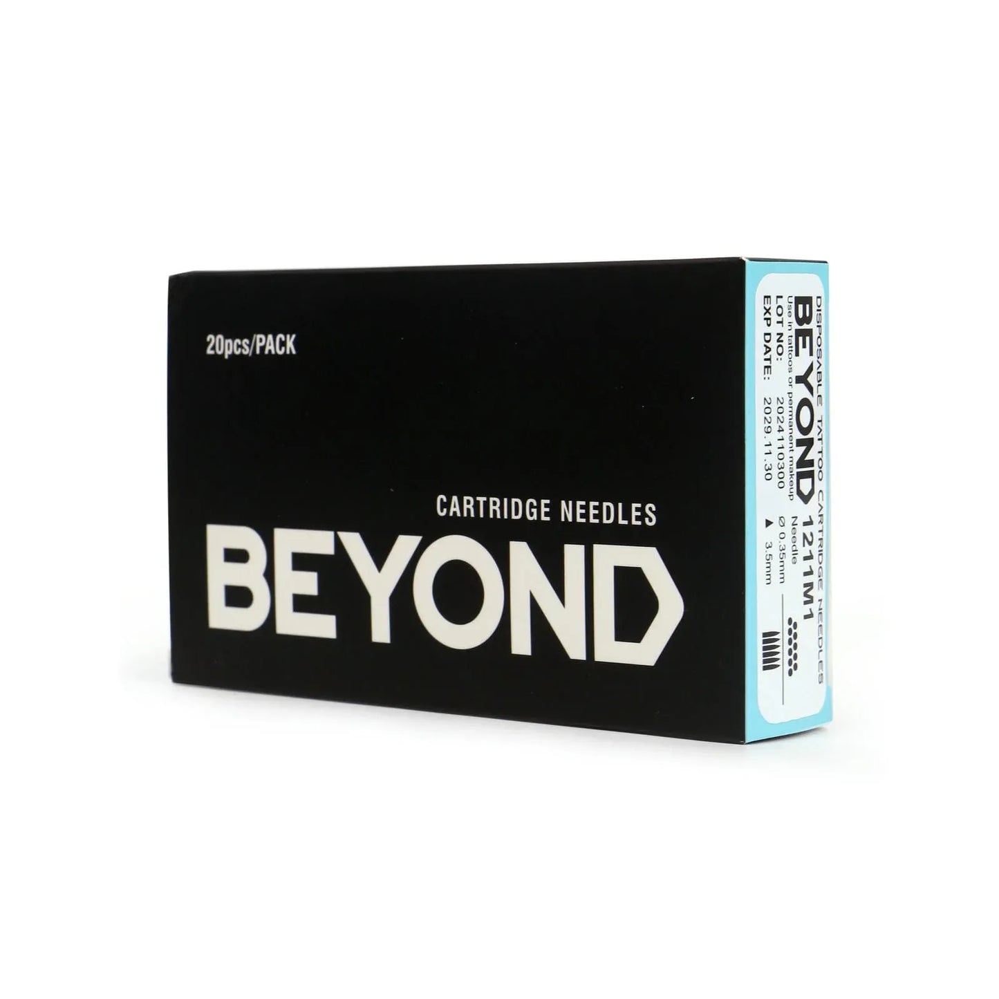 Beyond Cartridge Needles 09 Round Liners(0.25mm) 20Pcs/Box tatlab