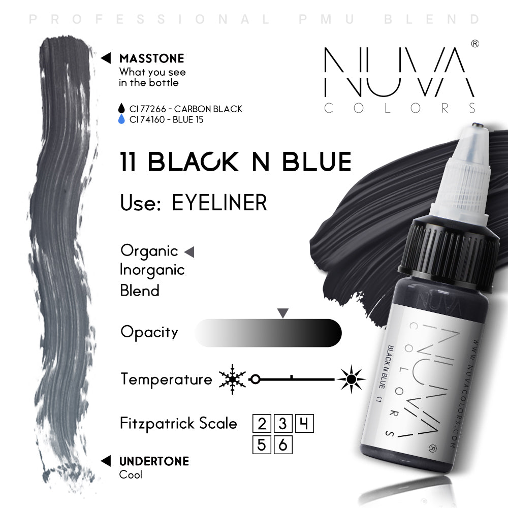 11 BLACK N BLUE