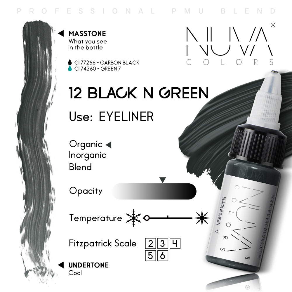 12 BLACK N GREEN