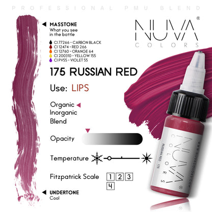 175 RUSSIAN RED REACH COMPLIANT