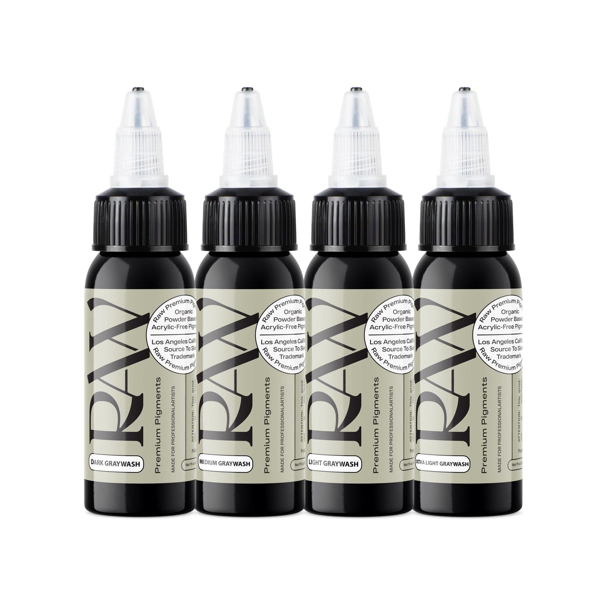 GRAY WASH SET - Raw Pigments