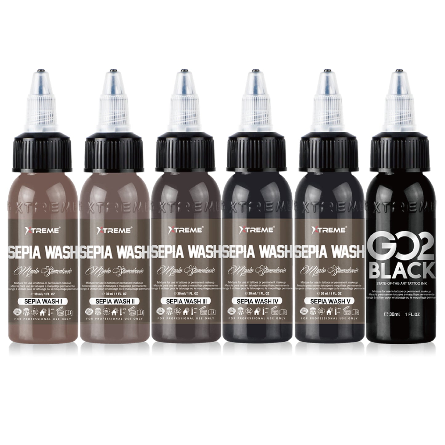 SEPIA WASH SET - MARKO STAMENKOVIC