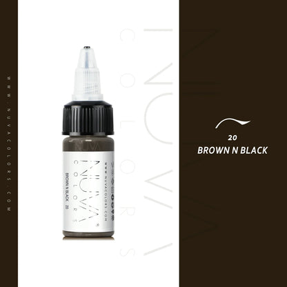 20 BROWN N BLACK
