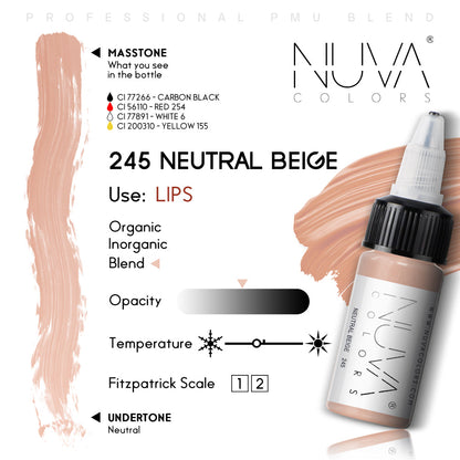 245 NEUTRAL BEIGE REACH COMPLIANT