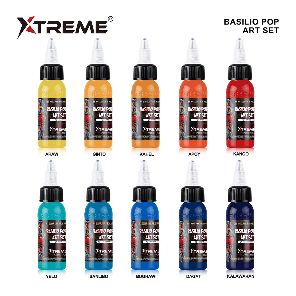 BASILIO TATTOO POP ART SET