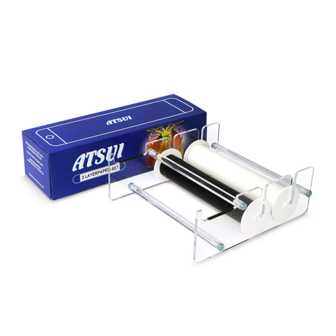 ATSUI A4 2-Layer Paper Roll with Rack
