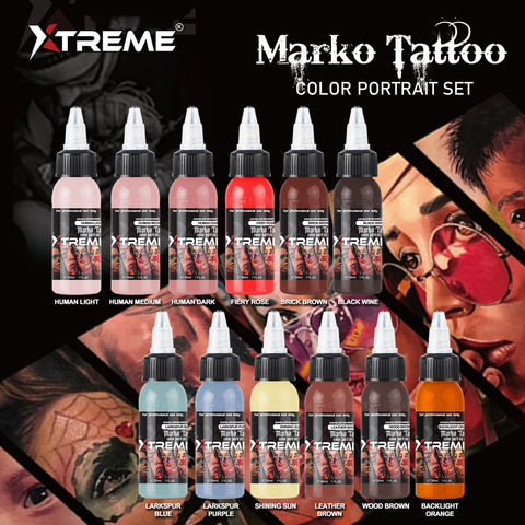 MARKO TATTOO COLOR PORTRAIT SET