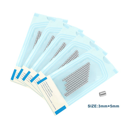 NICKEL-PLATED DISPOSABLE STIRBARS 3MM X 5MM(Pack of 500)