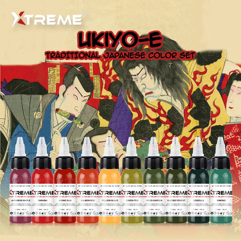 UKIYO-E TRADITIONAL JAPANESE COLOR SET