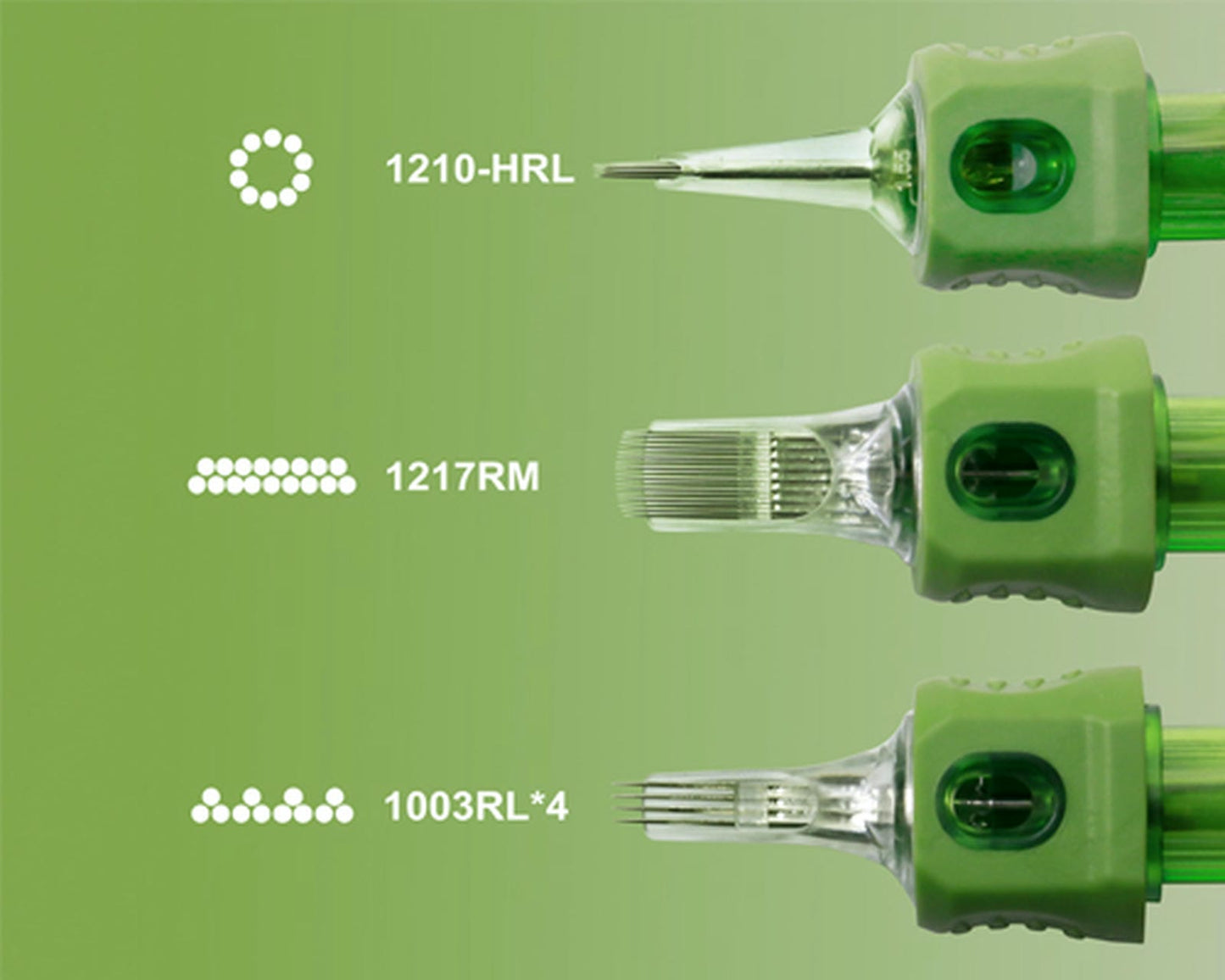 Enzo Cartridge Needles 07 Round Shaders (035mm) 20Pcs/Box  tatlabinc.myshopify.com