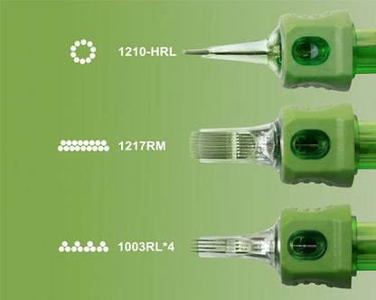 Enzo Cartridge Needles 07 Round Shaders (035mm) 20Pcs/Box  tatlabinc.myshopify.com