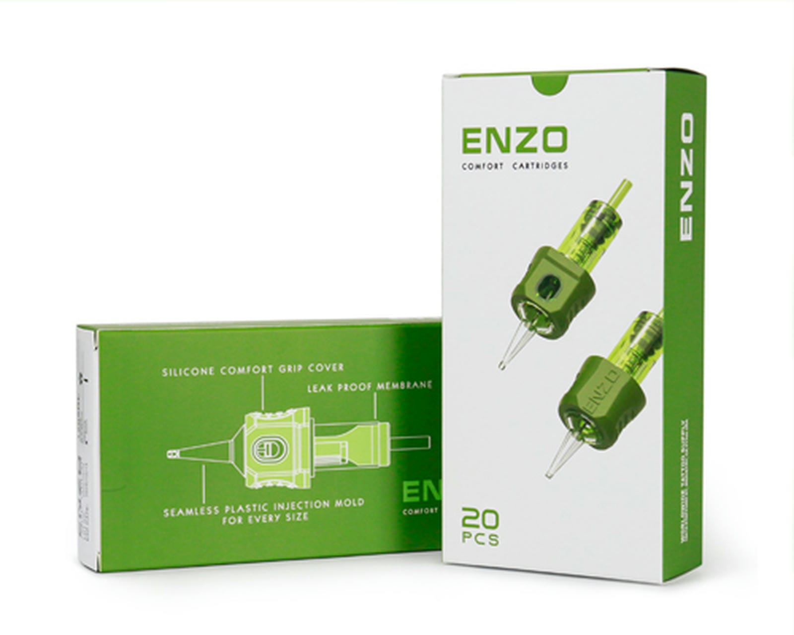 Enzo Cartridge Needles 14 Round Shaders (025mm) 20Pcs/Box  tatlab