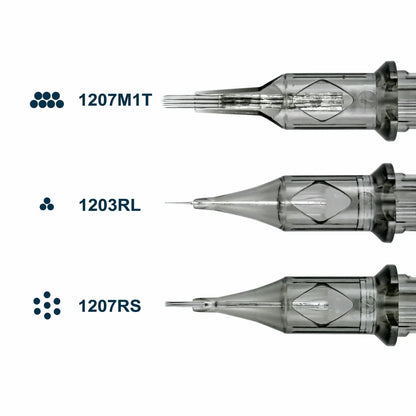 Beyond Cartridge Needles 09 Round Liners(0.25mm) 20Pcs/Box  tatlab