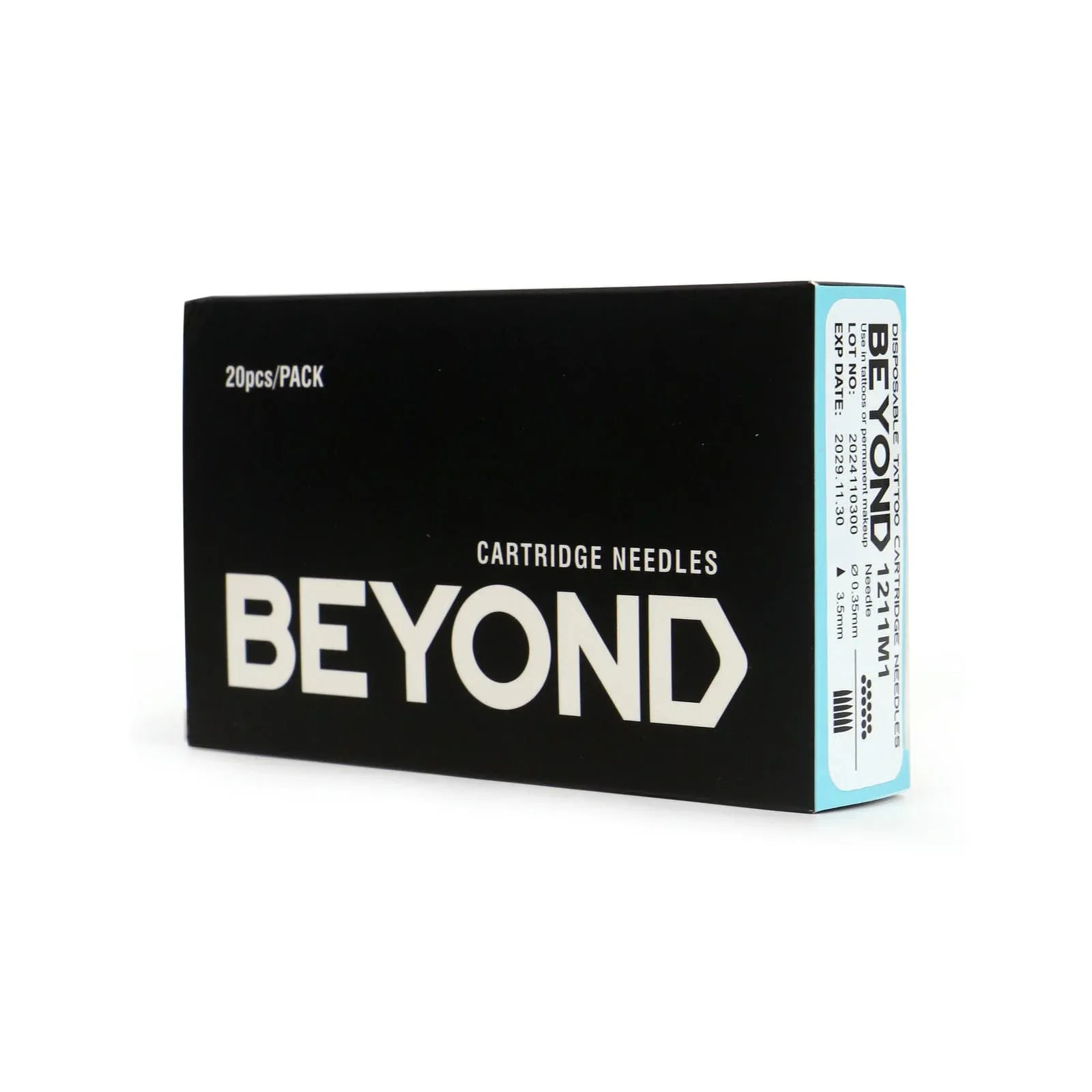 Beyond Cartridge Needles 05 Round Liners(0.25mm) 20Pcs/Box  tatlab